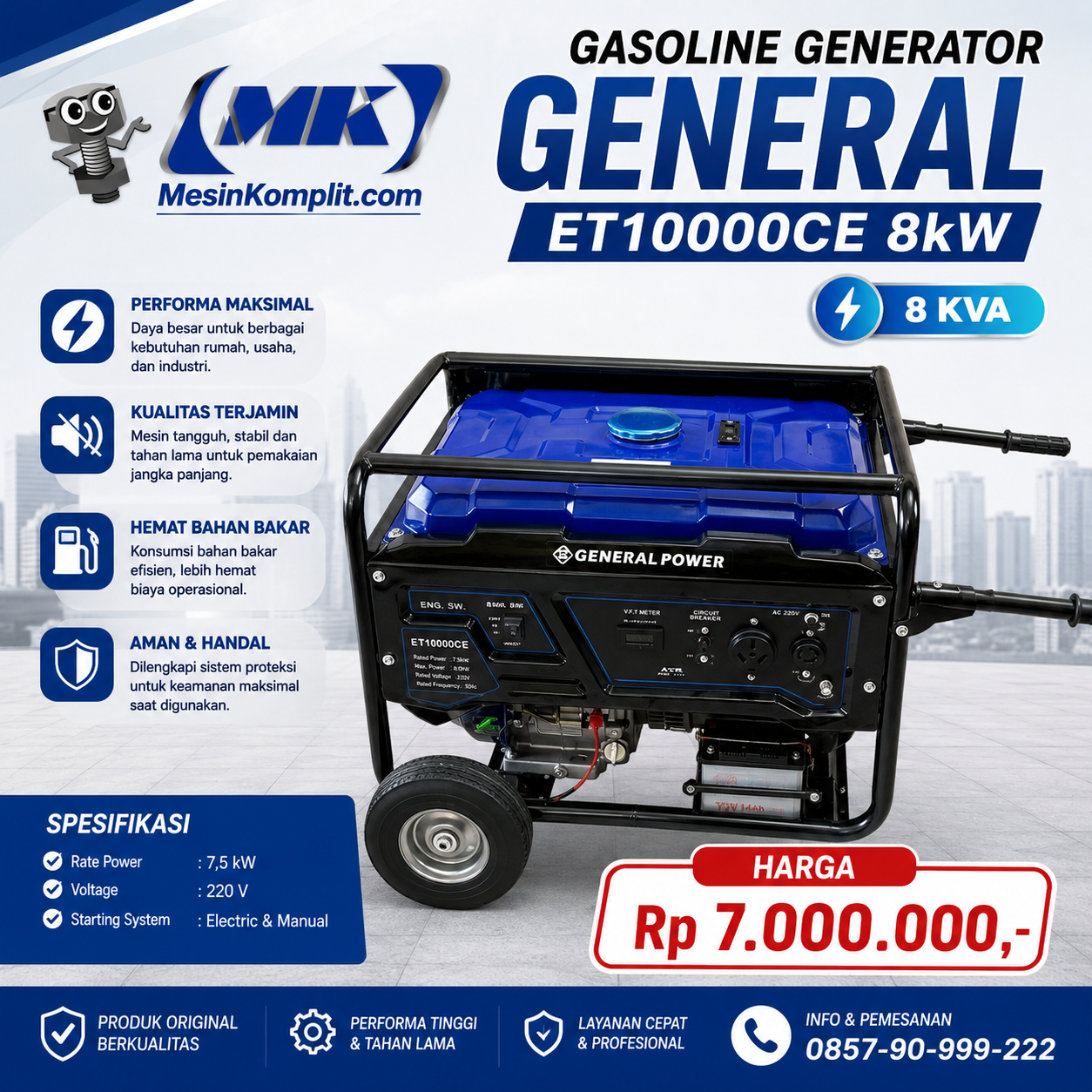 Genset Starter Open ...
